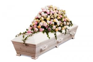 Blommor till begravning Mariefred - Beställ blommor till begravning - Kistdekorationer - 1223004_0
