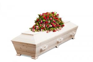 Blommor till begravning Mariefred - Beställ blommor till begravning - Kistdekorationer - kistdekoration-karlek
