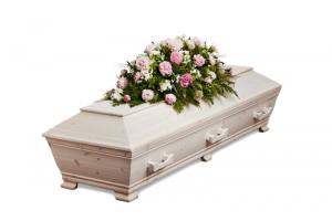 Blommor till begravning Mariefred - Beställ blommor till begravning - Kistdekorationer - kistdekoration-sommar