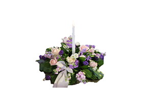 Blommor till begravning Mariefred - Beställ blommor till begravning - Sorgdekoration med ljus