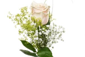 Blommor till begravning Mariefred - Kondoleansblommor - handbukett