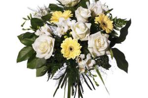 Blommor till begravning Mariefred - Kondoleansblommor - kondoleansbukett-kondoleansbukett